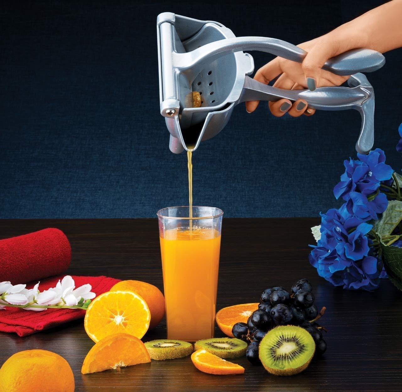 Manual Fruit Press Aluminum Squeezer Juicer easypickshop